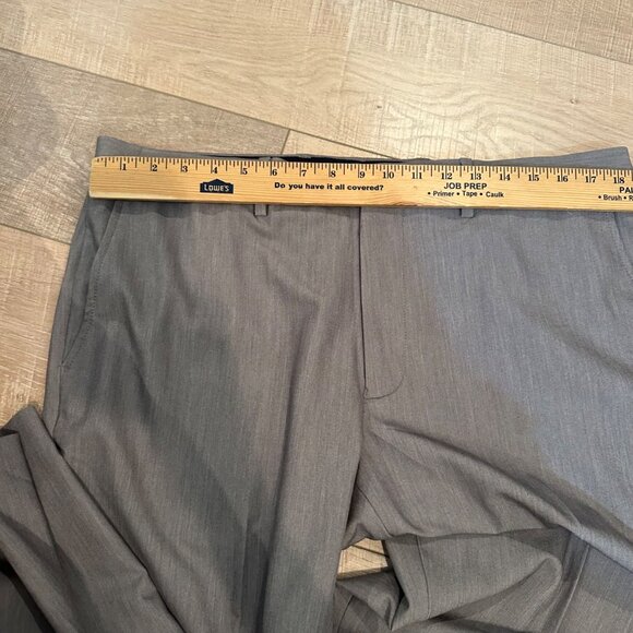 NAUTICA MENS LIGHT GREY DRESS PANTS BI STRETCH NEW 38X30 - Picture 5 of 10